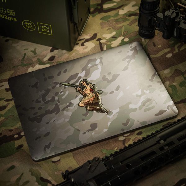 M-Tac наклейка об'ємна Tactical girl №9 РПГ Скандінавік 51500003 фото