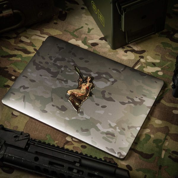 M-Tac наклейка об'ємна Tactical girl №9 РПГ Скандінавік 51500003 фото