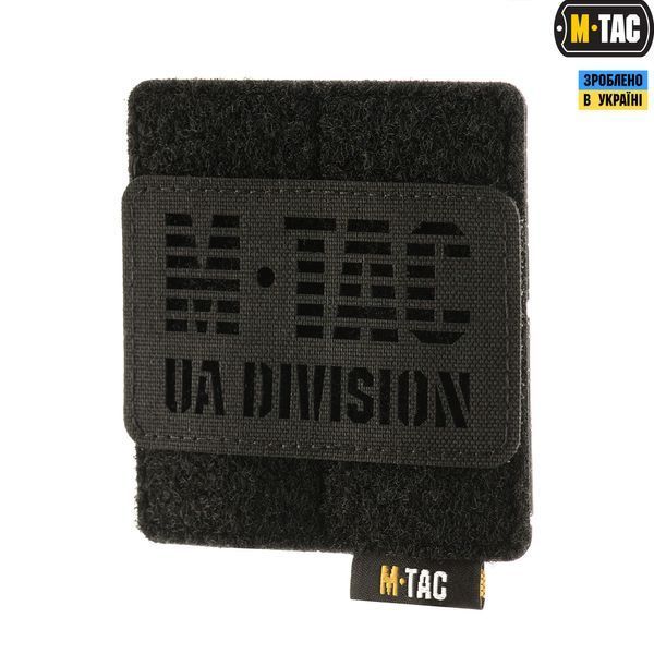 M-Tac панель для нашивок на MOLLE 80x85 Black 10123002 фото