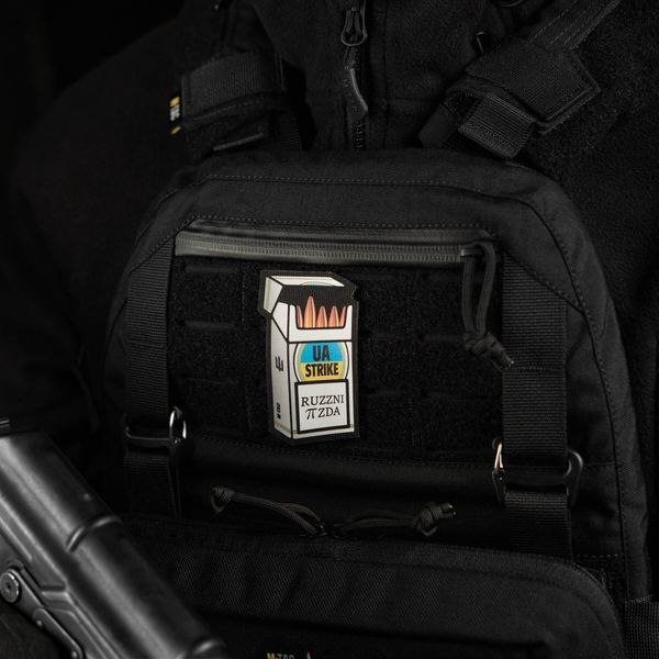 M-Tac нашивка UA STRIKE Black 51356002 фото