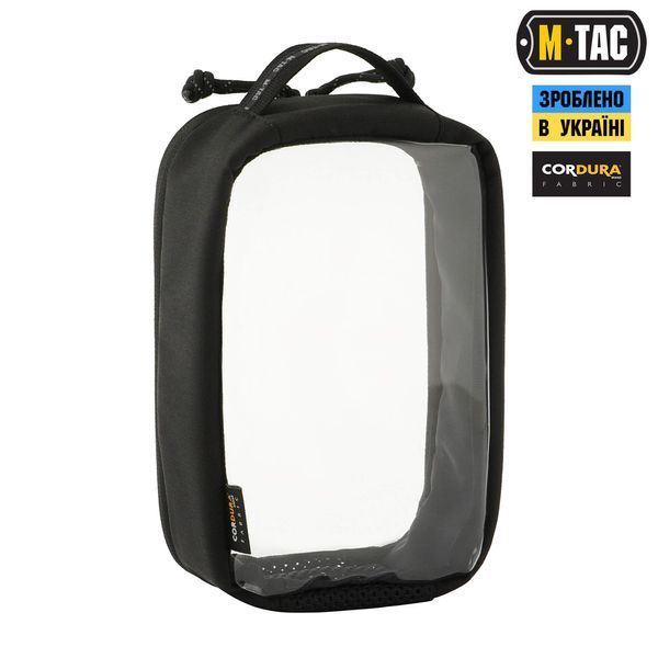 M-Tac органайзер утилітарний прозорий Elite Small (22х14 см) Black 10147002-S фото