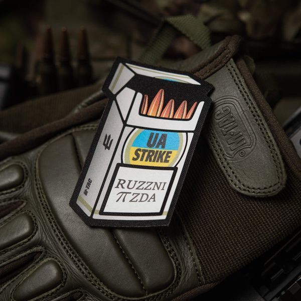 M-Tac нашивка UA STRIKE Black 51356002 фото