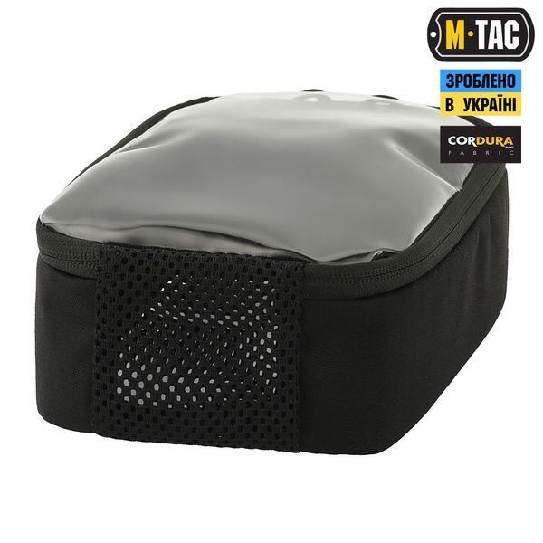 M-Tac органайзер утилітарний прозорий Elite Small (22х14 см) Black 10147002-S фото