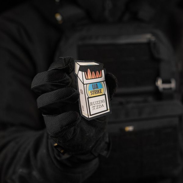 M-Tac нашивка UA STRIKE Black 51356002 фото
