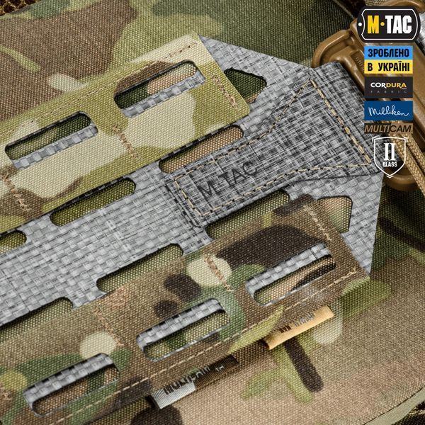 M-Tac плитоноска Cuirass Tiger FAST Elite 2 клас захисту (розмір плити L) Multicam 10474008_XS/S фото