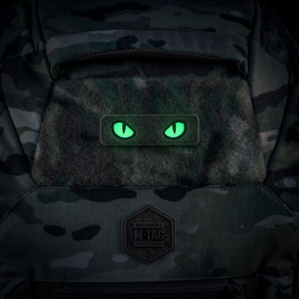 M-Tac нашивка Cat Eyes (Type 2) Laser Cut Coyote/GID 51350005 фото