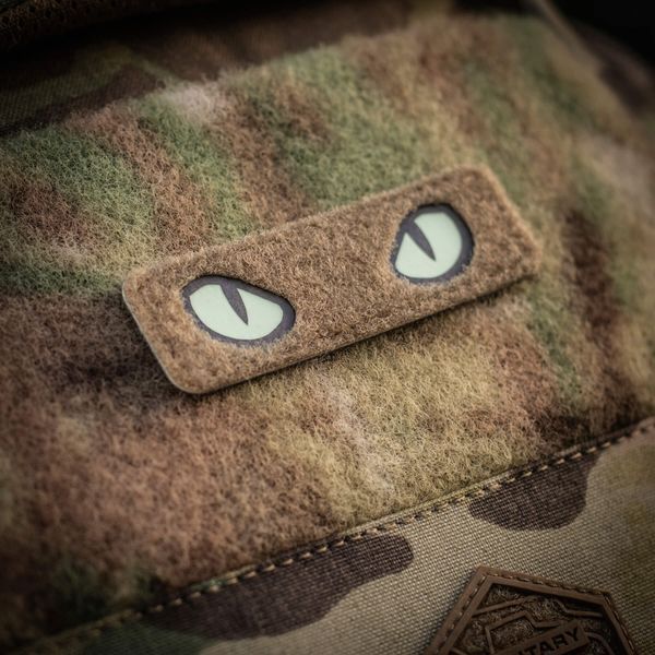 M-Tac нашивка Cat Eyes (Type 2) Laser Cut Coyote/GID 51350005 фото