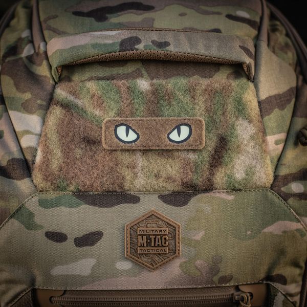 M-Tac нашивка Cat Eyes (Type 2) Laser Cut Coyote/GID 51350005 фото