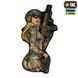 M-Tac наклейка об'ємна Tactical girl №4 tattoo Якудза 51478003 фото