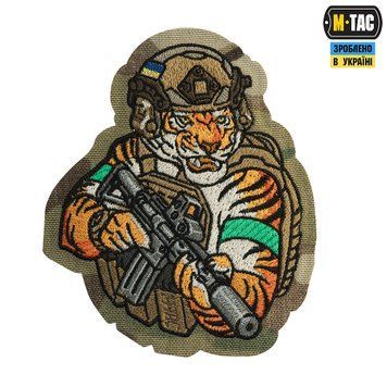 M-Tac нашивка Tiger (вишивка) Multicam/Coyote/Green 51450158 фото