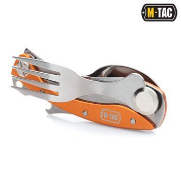 M-Tac столовий набір складний Orange/Steel 60011035 фото
