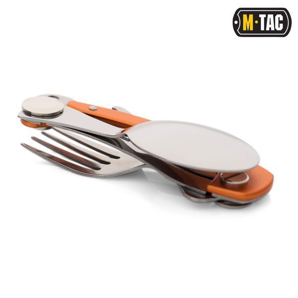 M-Tac столовий набір складний Orange/Steel 60011035 фото