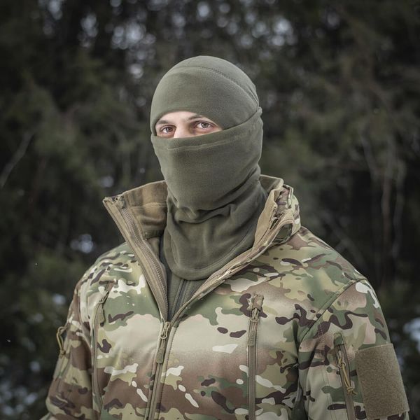 M-Tac шарф-труба анатомічний з затяжкою Polartec Army Olive 40566062_S/M фото