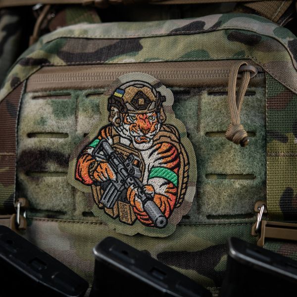 M-Tac нашивка Tiger (вишивка) Multicam/Coyote/Green 51450158 фото
