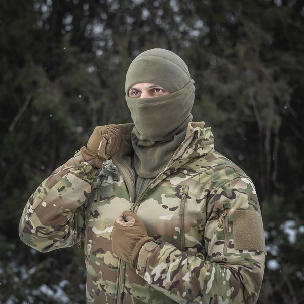 M-Tac шарф-труба анатомічний з затяжкою Polartec Army Olive 40566062_S/M фото