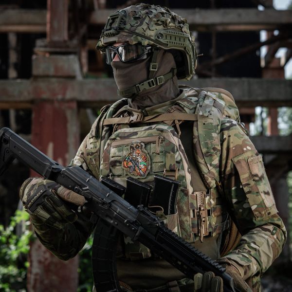 M-Tac нашивка Tiger (вишивка) Multicam/Coyote/Green 51450158 фото