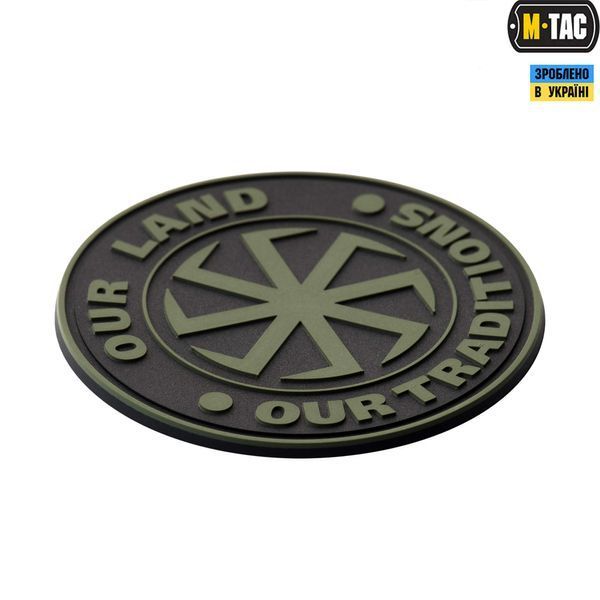 M-Tac нашивка Our Land PVC Olive 51133001 фото