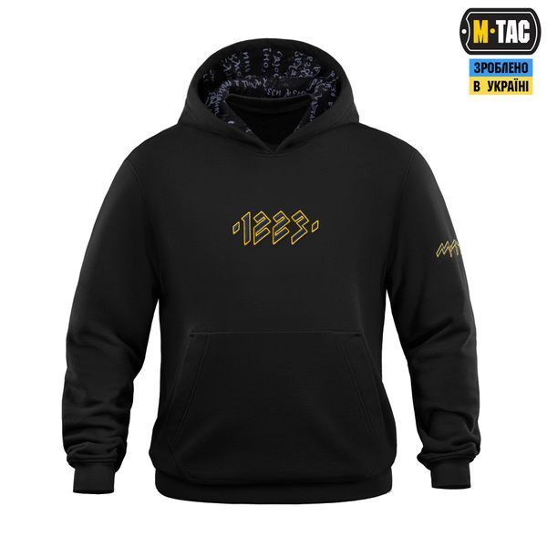 M-Tac кофта Hoodie 1223 Embroidery Cotton Hard Black 80171002_XS фото