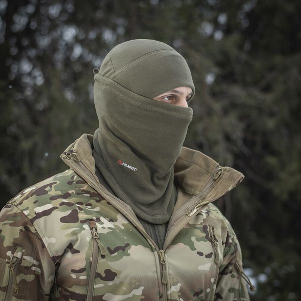 M-Tac шарф-труба анатомічний з затяжкою Polartec Army Olive 40566062_S/M фото