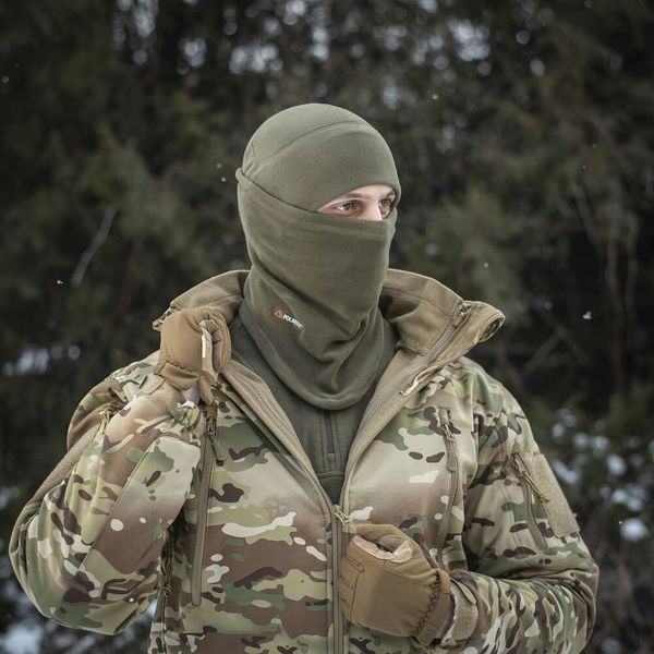 M-Tac шарф-труба анатомічний з затяжкою Polartec Army Olive 40566062_S/M фото