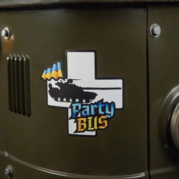 M-Tac наклейка Party Bus Large Yellow/Blue 51353715-L фото