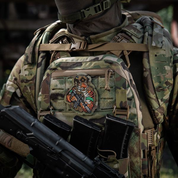 M-Tac нашивка Tiger (вишивка) Multicam/Coyote/Green 51450158 фото