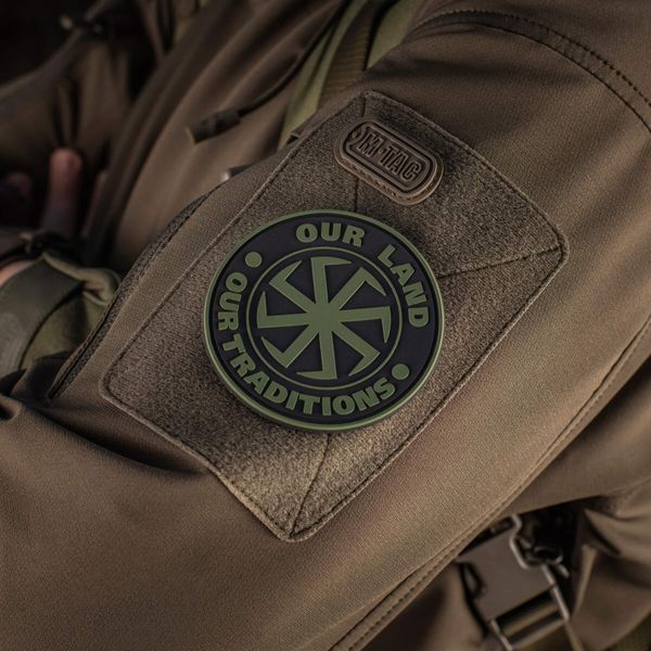 M-Tac нашивка Our Land PVC Olive 51133001 фото