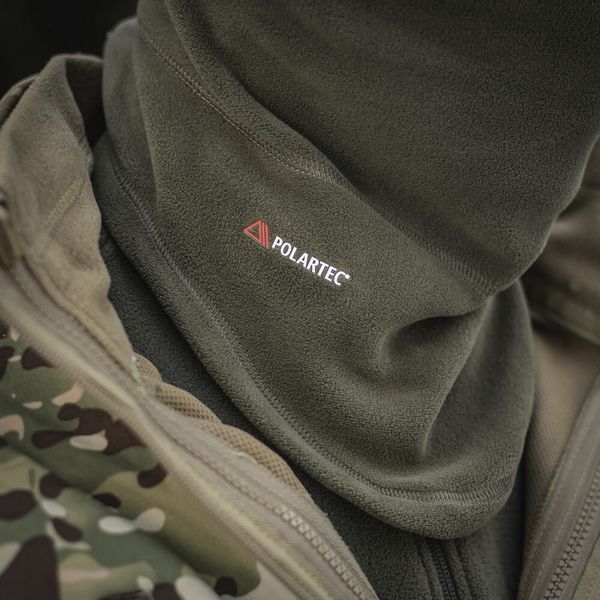 M-Tac шарф-труба анатомічний з затяжкою Polartec Army Olive 40566062_S/M фото